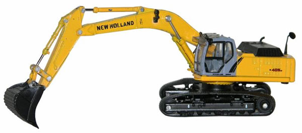 New Holland E215B Tracked Excavotor 1/87th Scale Yellow/Black/Grey Tracked 48 Po 