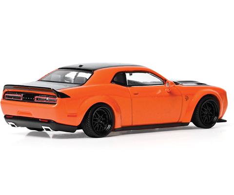 2019 Dodge Challenger SRT Hellcat in Go Mango Orange and Black