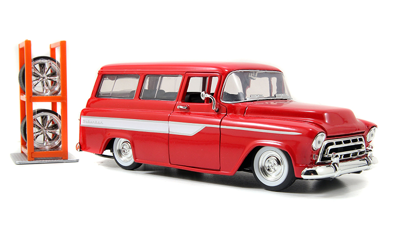 jada toys 1957 chevrolet suburban