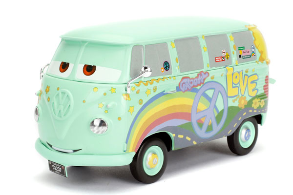 Fillmore VW Bus Disney Pixar CARS Modellauto Volkswagen 1:24 Jada Toys 98202 