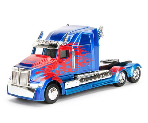 Trucks - JADA TOYS - 98398 - Optimus Prime - Western Star Truck - Cab Only  Transformers Autobot Item not exactly to scale - approximate size is  between 1:32 and 1:43 scale, about 5 in length </i>