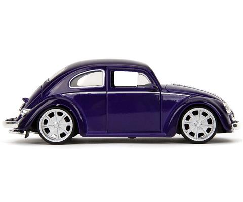 1959 Volkswagen Beetle with Wednesday Addams and Thing Figures - 35131