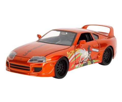 ミニカー TOYOTASUPRA Brian's 1995 Toyota Supra 1:24 Scale Diecast Model Black by