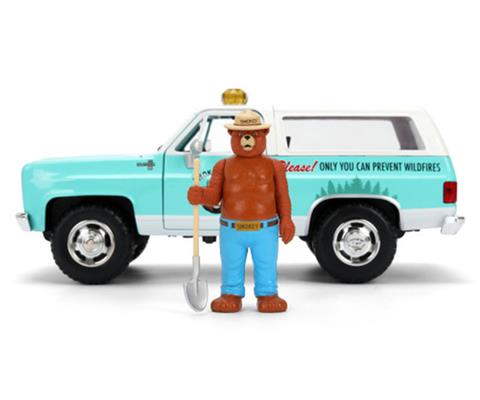 1980 Chevrolet Blazer with Smokey Bear Figure - Smokey Bear - 36294