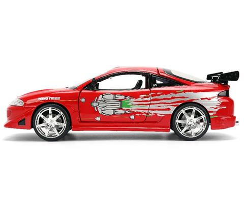 Brians Mitsubishi Eclipse with Doms Mazda RX-7 Graphics - Fast and