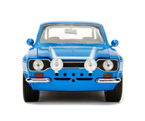 ミニカー Jada 1/32 Scale Brian's Ford Escort Amazon.com: Jada Fast & Furious 1:32 Brian's Ford Escort Die