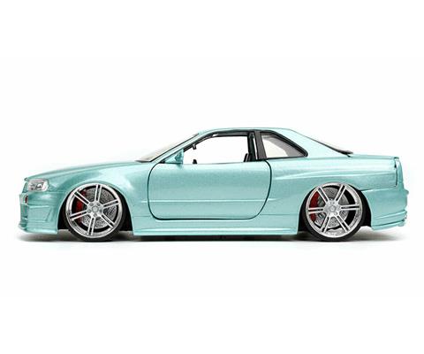 Nissan Skyline Gt-r Fast & Furious Escala 1/24 Diecast Jada | Cuotas sin interés