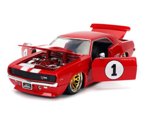 ミニカー 1969 Camaro Z28 Jadatoys 1969 Chevrolet Camaro Z/28 #1 F&F Diecast Model Car | Jada Toys