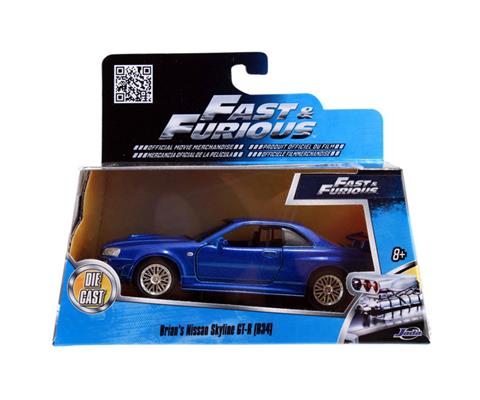 Jada Toys Brians Nissan Skyline GT R - 97185