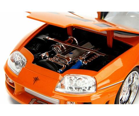 Toyota Supra with Brian Figure and Working Lights - Furious 7 2015