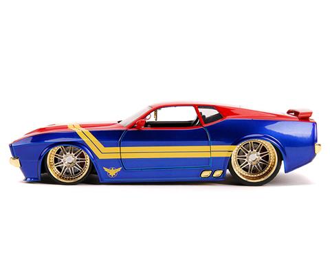 1973 Ford Mustang Mach 1 with Captain Marvel Figure - 31193