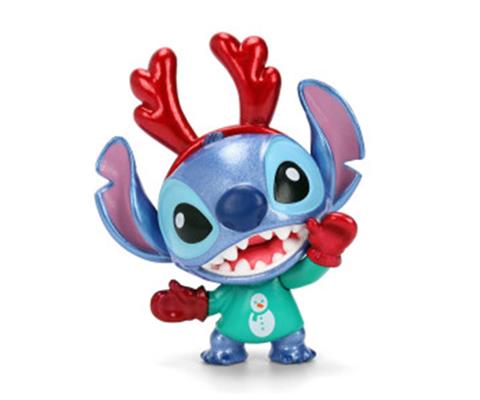 Disneys Stitch Holiday Figure 4-Pack Set - METALFIGS - 36697