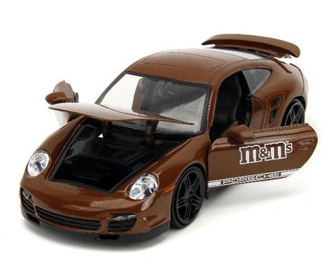 M Ms - 2007 Porsche 911 Turbo with Brown M Ms Figure - 34624