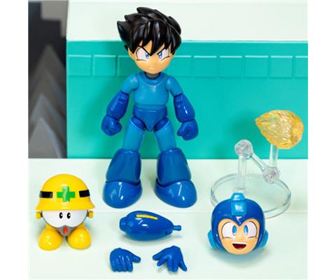 Mega Man Deluxe Poseable Figure - 34692