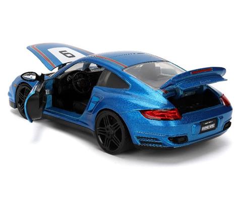 9 - 2007 Porsche 911 Turbo 997 in Metallic Blue - Hyper-Spec - 36372