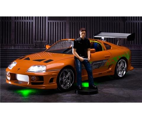 JADATOYS 1/18 スープラ Jada 1:18 Fast & Furious Brian's Toyota Supra w/Light