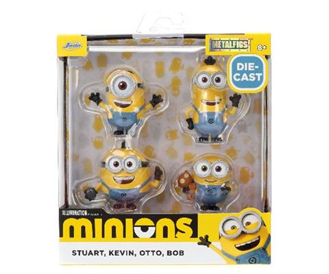 Despicable Me Minions Figure 4-Pack Set - METALFIGS - 35714