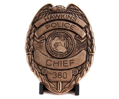 Hawkins Police Dept - Hoppers Chevy Blazer with Police Badge
