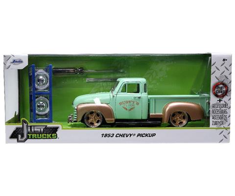 Amazon.com: Just Trucks 1:24 1953 Chevy Pickup Die-cast Car