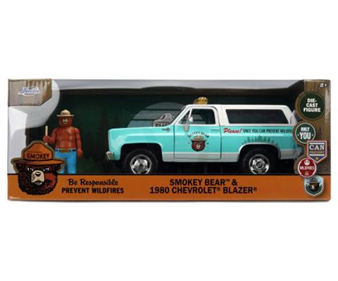 1980 Chevrolet Blazer with Smokey Bear Figure - Smokey Bear - 36294