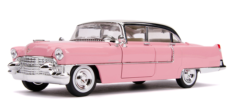 elvis pink cadillac toy car