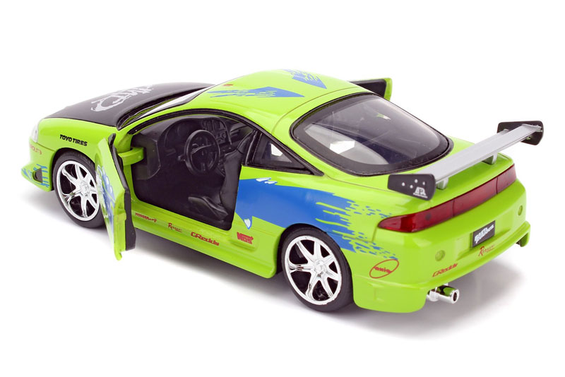 Jada Toys Brians Mitsubishi Eclipse Fast and Furious Item