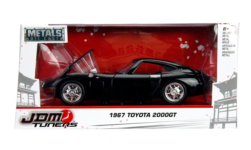 Jada Toys 30447r toyota 2000gt 1967 en rojo 1:24 nuevo embalaje original