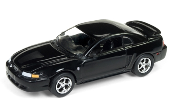 JOHNNY LIGHTNING JLSP029 B 1999 FORD MUSTANG GT 1/64 MODEL CAR BLACK