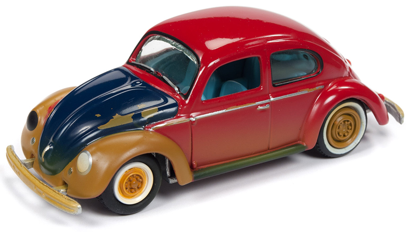 1951 VW VOLKSWAGEN SPLIT WINDOW BEETLE BUG PROJECT 1:64 SCALE DIECAST MODEL CAR 