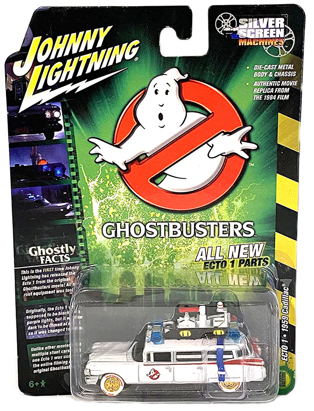 Johnny Lightning Ghostbusters Ecto 1 WHITE LIGHTNING Johnny Lightning