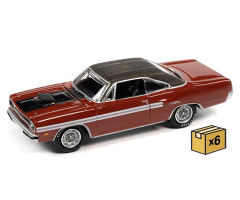1970 Plymouth GTX in Burnt Orange with Gator Grain Chocolate Brown