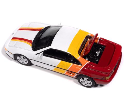 1991 Toyota MR2 in White Yellow Orange and Red - JLSP440