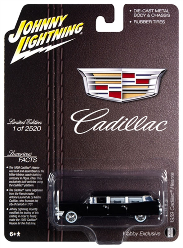 Johnny Lightning Cadillac Hearse 1959 JLSP088 1/64 