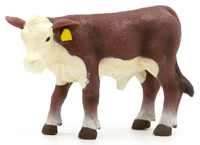 500263 - Little Buster Hereford Calf SUPER DURABLE Made of solid