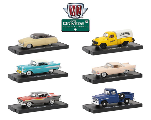11228-39-CASE - M2machines Auto Drivers Release 39 6 Piece High