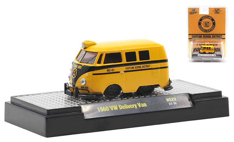 31500-HS22 - M2 Machines 1960 Volkswagen Shorty School Bus Volkswagen Release