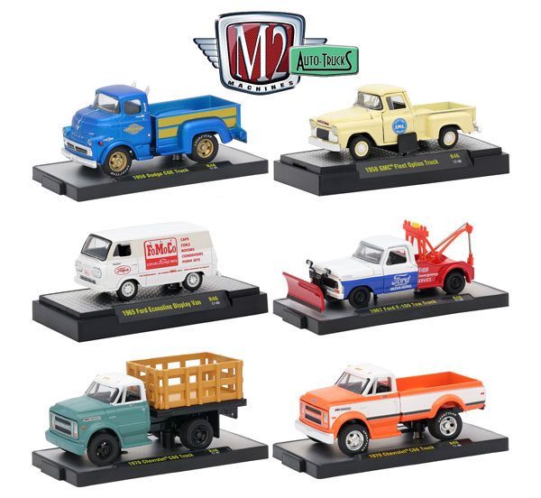 32500-46-CASE - M2machines Auto Trucks Release 46 6 Piece High