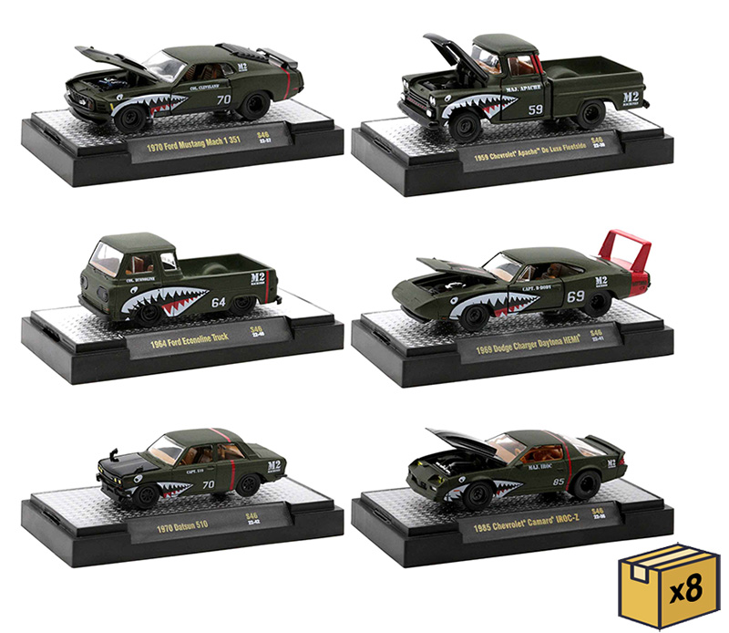 M2 Machines Shark Mouth Collection Release S46 48 Piece