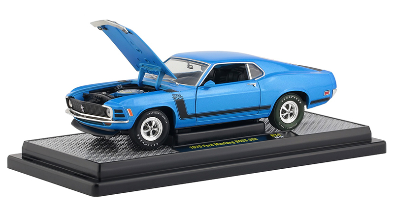 1 OF 7750 M2 MACHINES COCA COLA 1970 FORD MUSTANG BOSS 302 DIECAST MODEL 