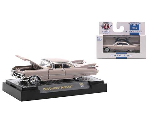 【送料0円】 M2 Machines 32500-73-E - 62 Series Cadillac 1959 ミニカー