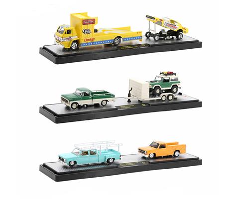 M2 Machines 1:64 Set Camion Autotrasportatori Serie 42 2021 - Auto Da Collezione