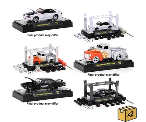M2 Model Kit Release 54 - 6-Piece Assortment - 37000-54-CASE