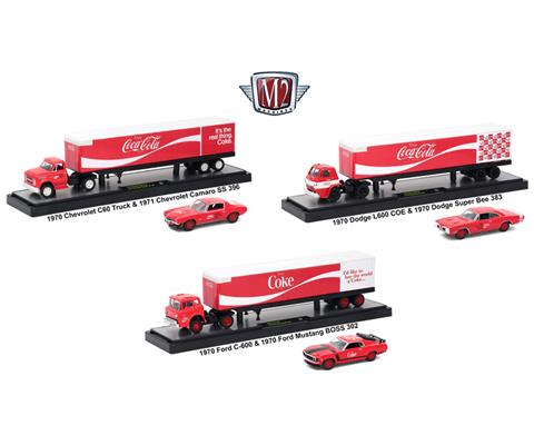 M2 Machines Auto Haulers Coca Cola Release 70S01 3 - 56000