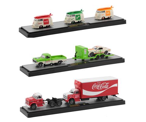 M2マシーン Coca-Cola コカコーラ m2マシーン 3台セット Coca Cola コカコーラ ミニカー 1/64 3台 セット M2 MACHINES 1