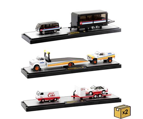 M2 Machines Auto Haulers Coca Cola _ Fanta _ - 56000-TW09-CASE