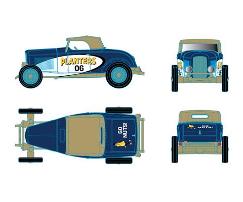 M2 Machines Planters 1932 Ford Roadster 12 - 31500-HS43-CASE