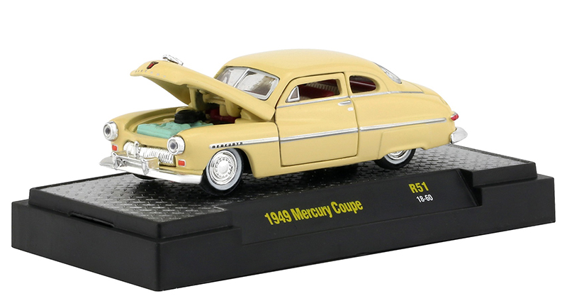 AUTO THENTICS 6 PIECE CAR SET RELEASE 51 IN CASES 1/64 BY M2 MACHINES 32500-51 