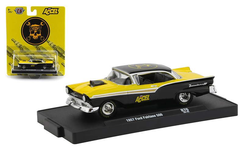 Auto-Drivers 70 Blue M2 Machines 1:64-1957 Chevrolet Bel Air