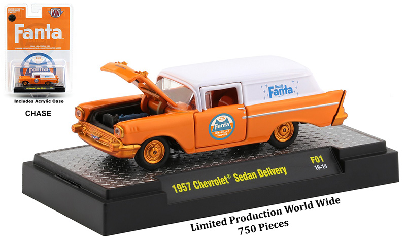 1960 VW Delivery Van Fanta M2 Machines F01 Limited Edition New 