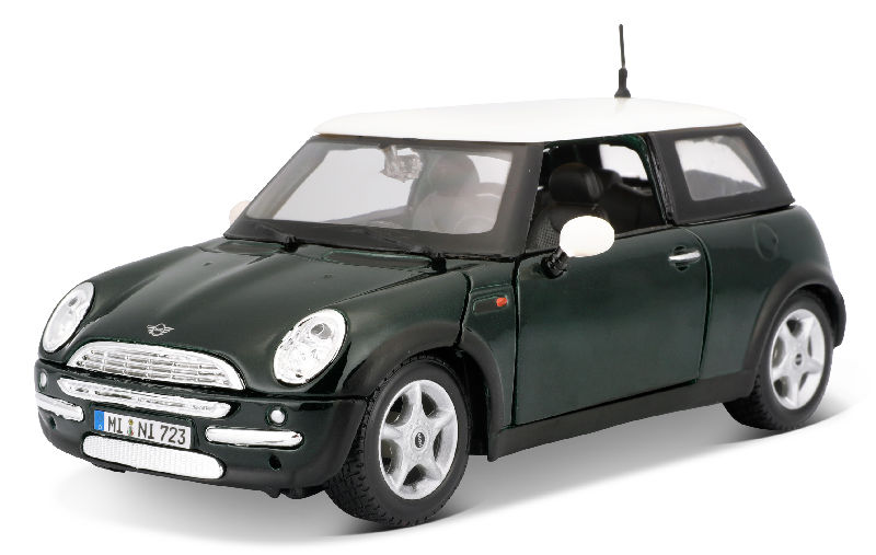 Maisto 1/18 Diecast 31656 - MINI Cooper Toit Ouvrant Vert